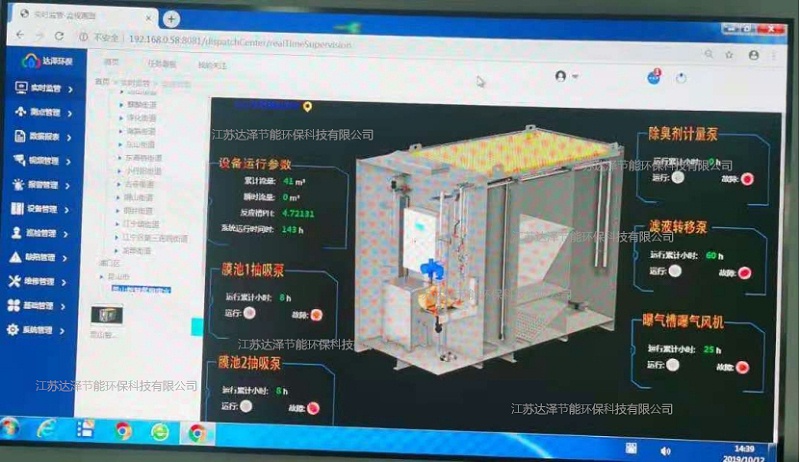 达泽环保远程运维系统 达泽环保远程运维系统