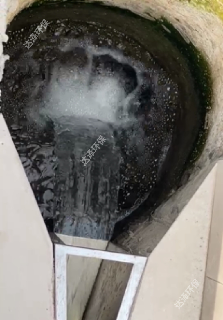 达泽环保医疗污水处理爱体育官方网站出水口 达泽环保医疗污水处理爱体育官方网站出水口