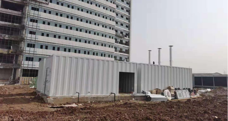 达泽环保某医院污水处理项目工地 达泽环保某医院污水处理项目工地